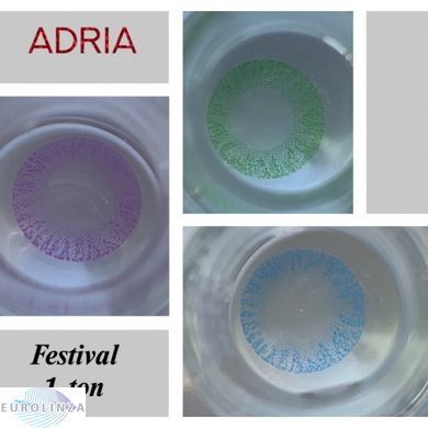 Купити 【Кольорові лінзи Adria Festival 1 Tone】 за найкращою ціною в інтернет-магазині ЄвроЛінза ✔️ Безкоштовна доставка ✔️ Оплата при отриманні ✔️ Гарантія якості! Кольорові лінзи Adria Festival 1 Tone фото kladrf1_1