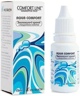 Зволожуючі краплі Aqua Comfort 15 мл фото kdo7_115