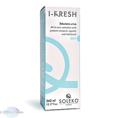 Розчин для лінз Soleko I-FRESH 360 мл фото rdlfresh1_1