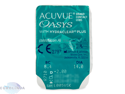 Acuvue Oasys with HYDRACLEAR Plus фото klj1_1